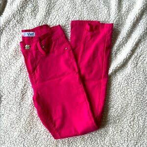 YMI Hot Pink Skinny Jeans